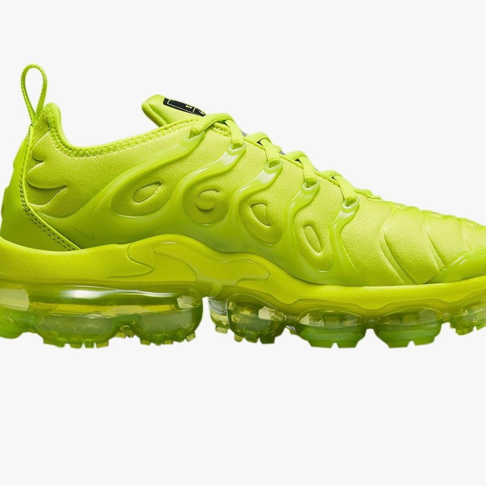 Nike Air VaporMax Plus Lime Green Shoes - Picture 12 of 16